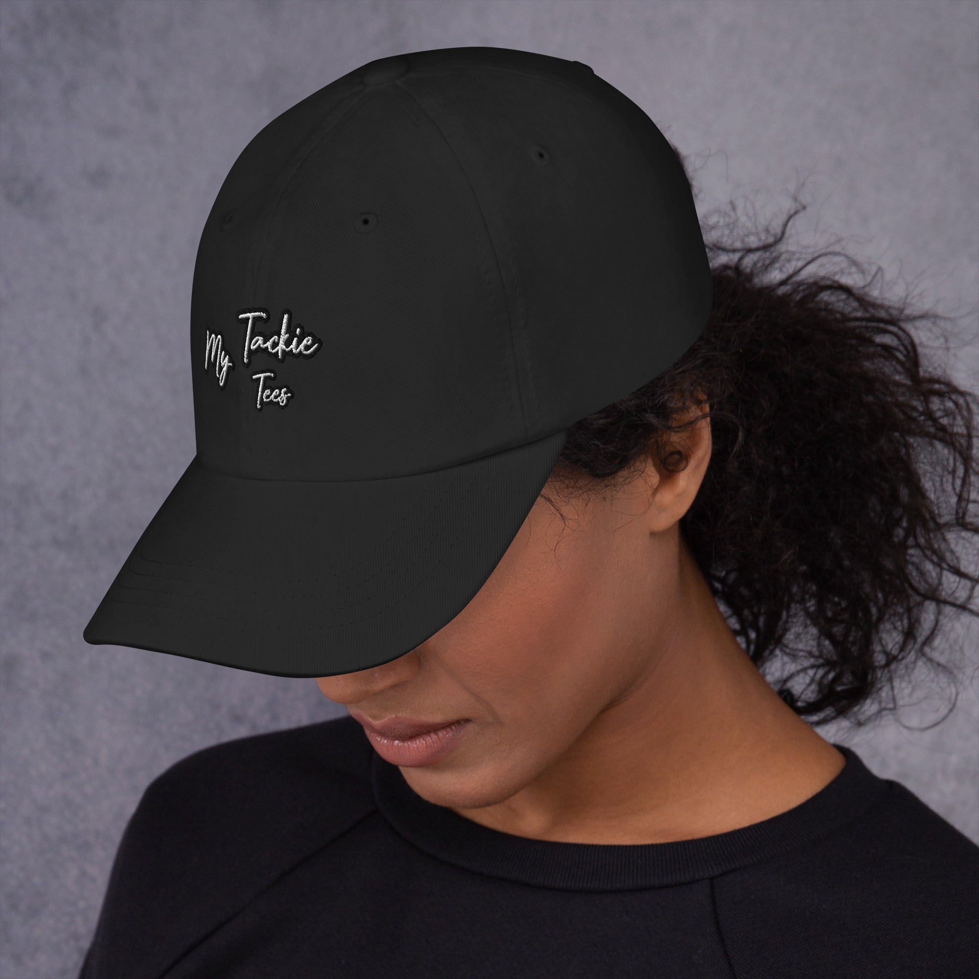 Embrace the humor and style of our Embroidered Bad Hair Day Mom Hat