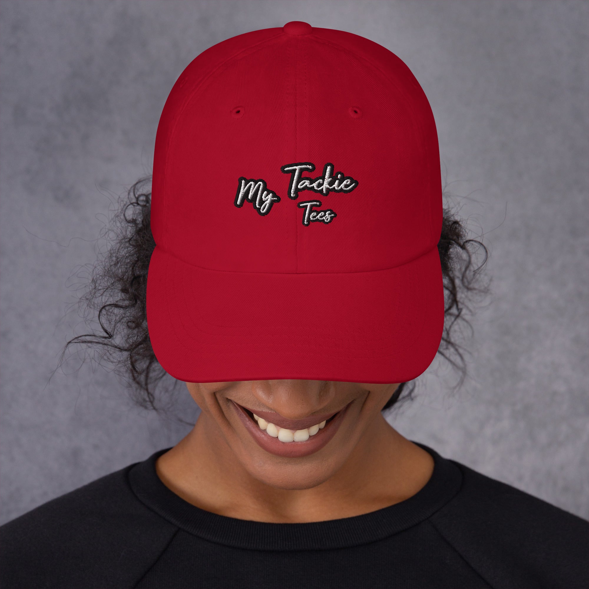 Embrace the humor and style of our Embroidered Bad Hair Day Mom Hat