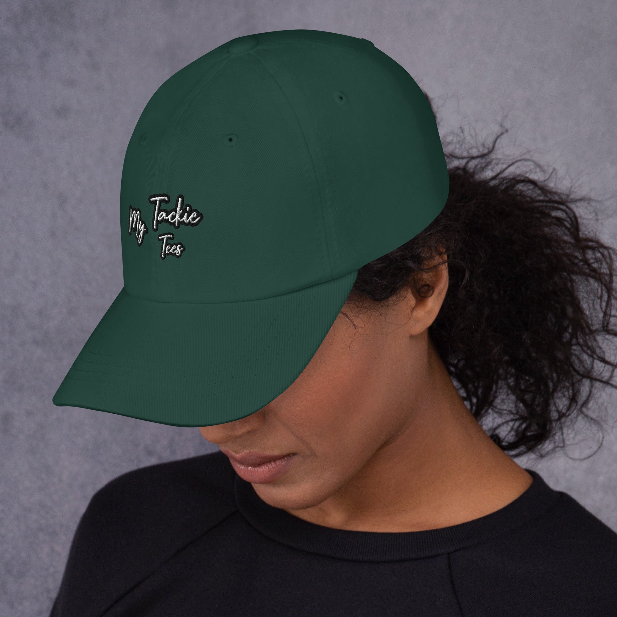 Embrace the humor and style of our Embroidered Bad Hair Day Mom Hat