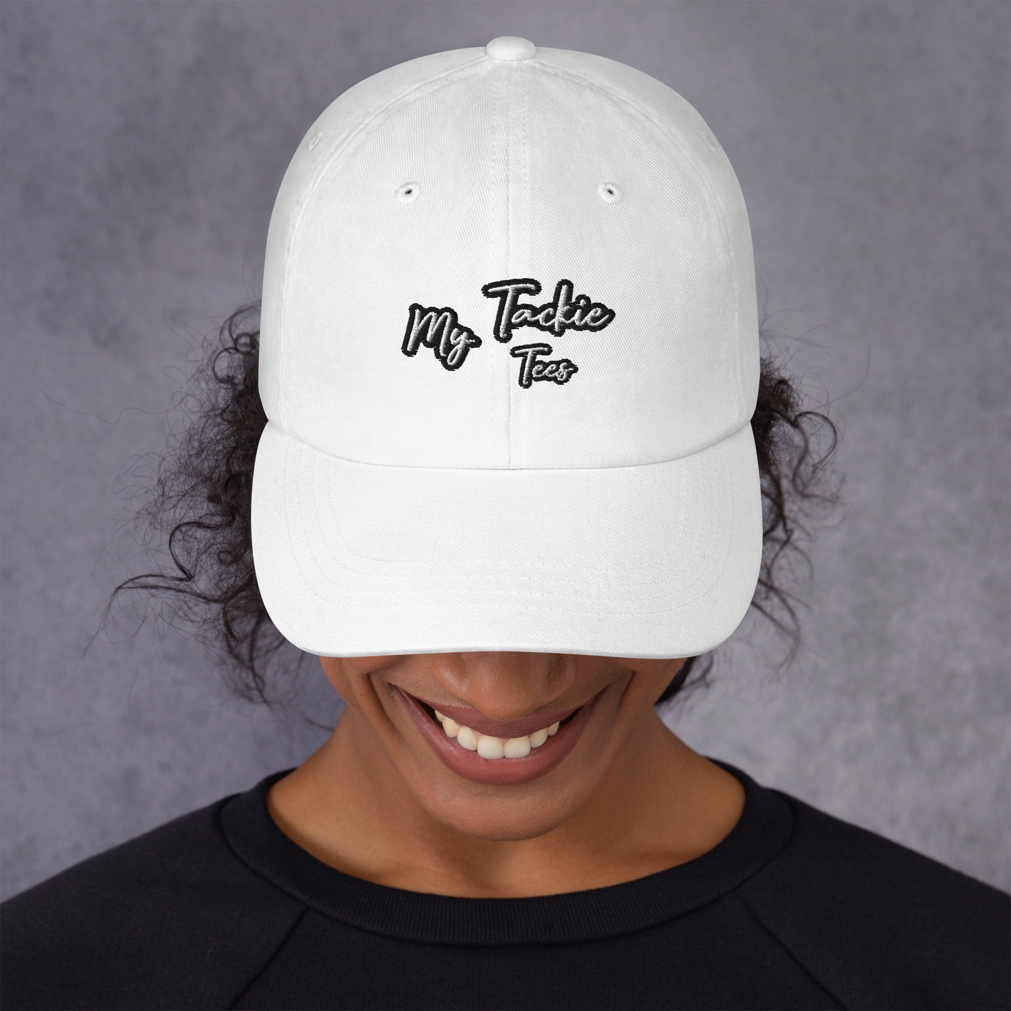 Embrace the humor and style of our Embroidered Bad Hair Day Mom Hat