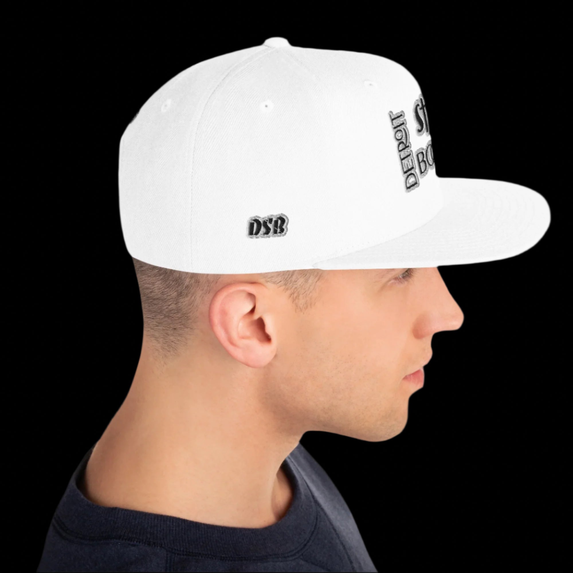 Detroit Steady Boomin embroidered snapback hat