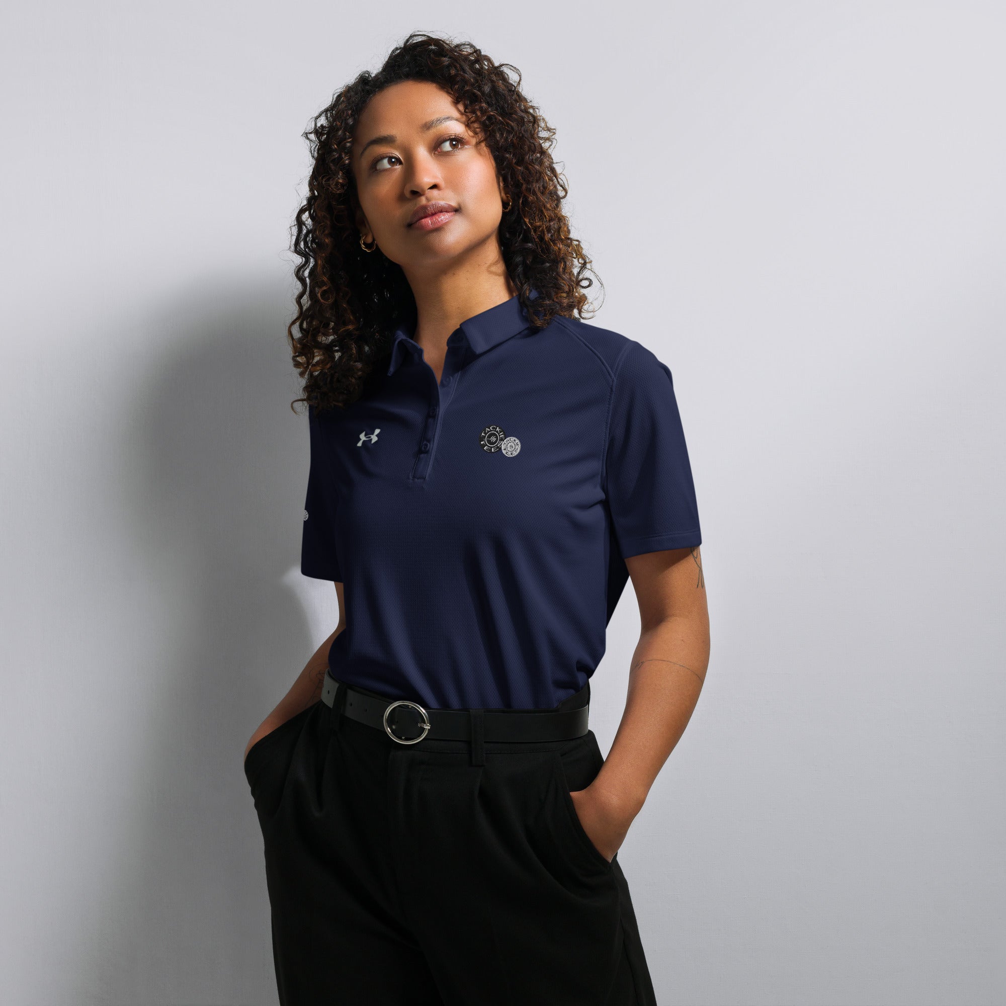 Under Armour® women’s polo | signature embroidered