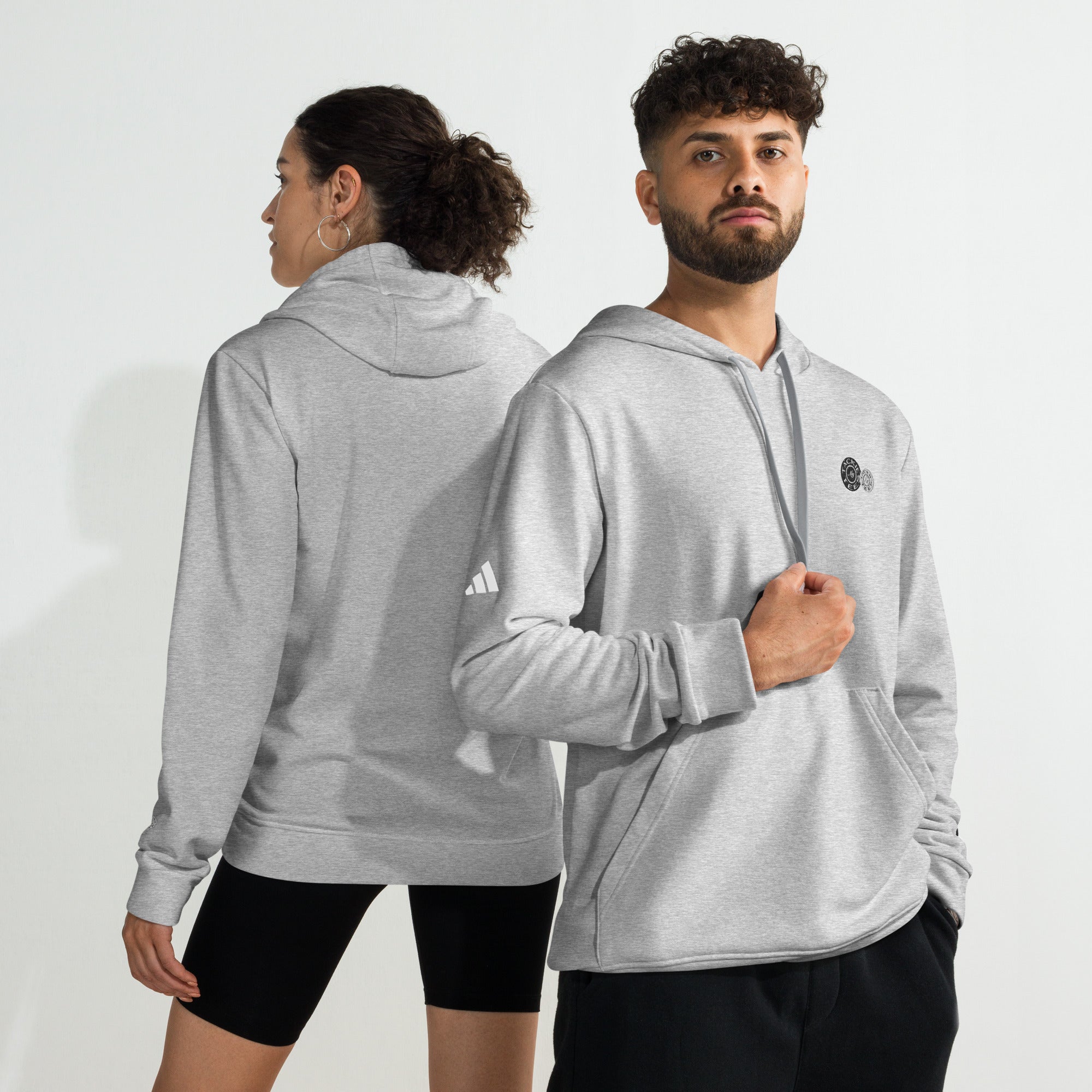 adidas x Signature embroidered fleece hoodie