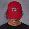 Detroit THICK embroidered bad hair day mom hat