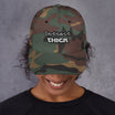 Detroit THICK embroidered bad hair day mom hat