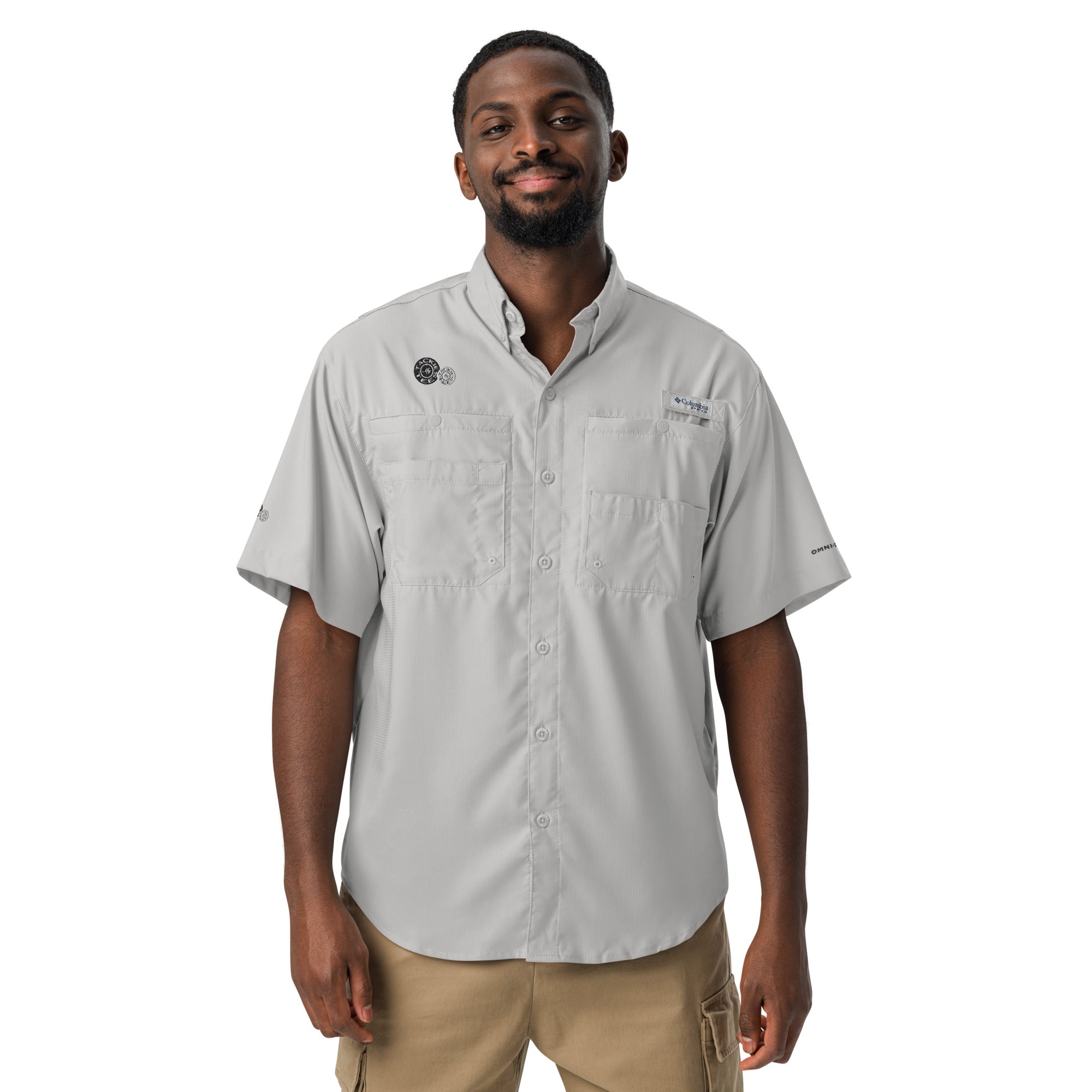 Embroidered columbia shirts shop
