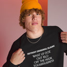 Detroit Original Slang embroidered sweatshirt - quality comfortable stylish apparel