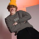 "Detroit Steady Boomin men's embroidered sweatshirt in [color] - premium comfort streetwear"