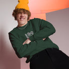 "Detroit Steady Boomin men's embroidered sweatshirt in [color] - premium comfort streetwear"