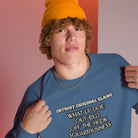 Detroit Original Slang embroidered sweatshirt - quality comfortable stylish apparel