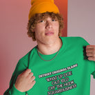 Detroit Original Slang embroidered sweatshirt - quality comfortable stylish apparel