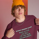 Detroit Original Slang embroidered sweatshirt - quality comfortable stylish apparel
