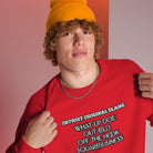 Detroit Original Slang embroidered sweatshirt - quality comfortable stylish apparel