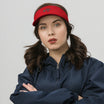 My Tackie Tees visor side profile with embroidered design
