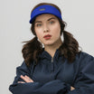Close-up of Detroit THICK embroidery detail on visor