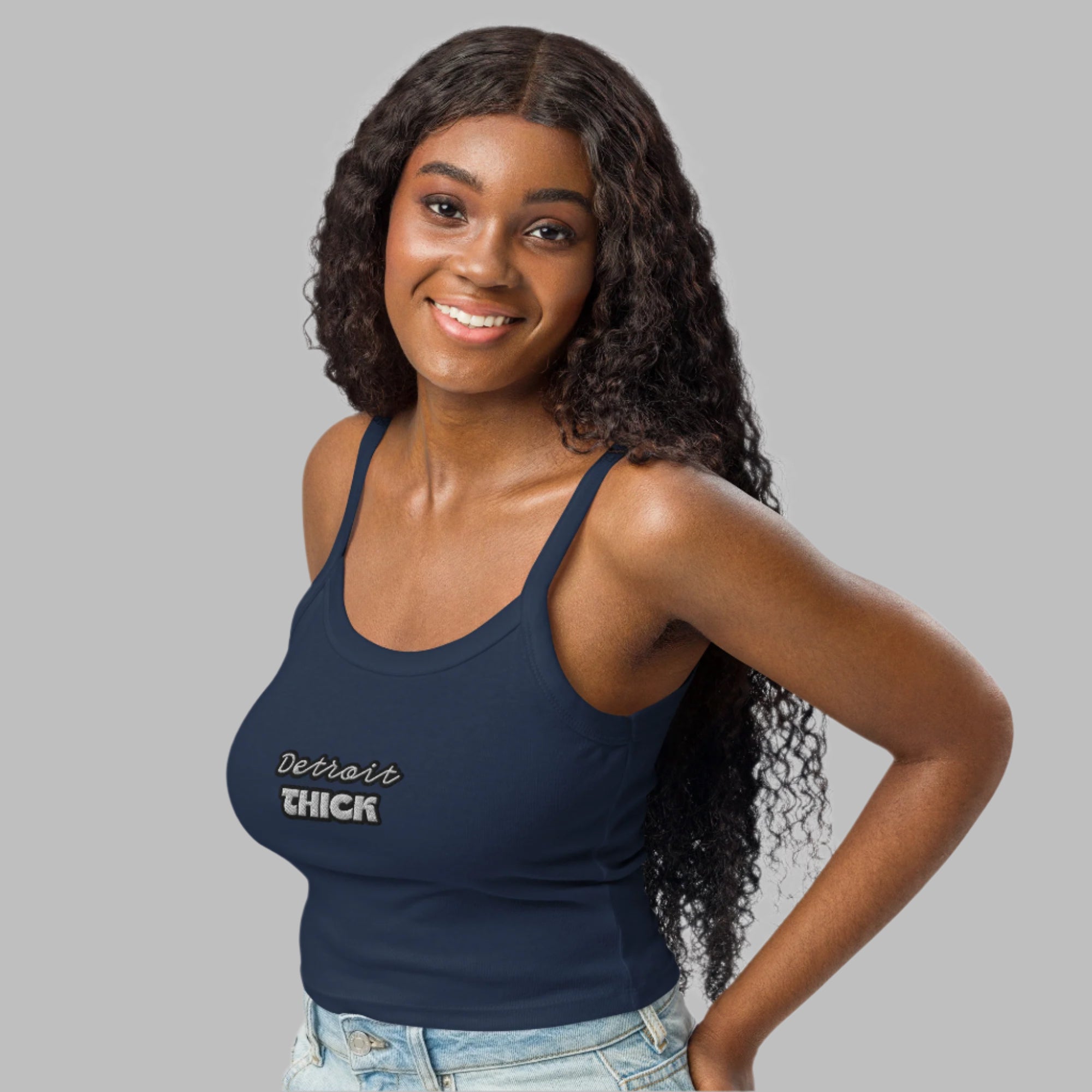 トップス Melt the lady tiny fluffy tank + tops Fur trim tank top cream | Trendy Tank Tops - Lush Fashion Lounge