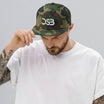 DSB white snapback hat (Detroit Steady Boomin)