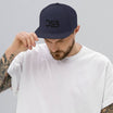 DSB black snapback hat (Detroit Steady Boomin)