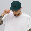 DSB black snapback hat (Detroit Steady Boomin)